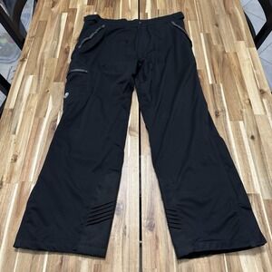 Sunice Pants Mens M Black Tornado Lightweight Windbreaker Rain Golf Insulated